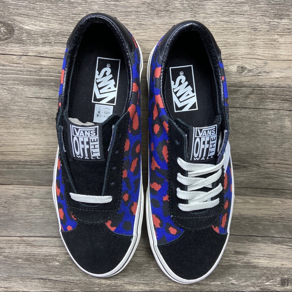 NEW Vans Sport Sneakers ‘Surf the Web’ Leopard - Picture 4 of 8
